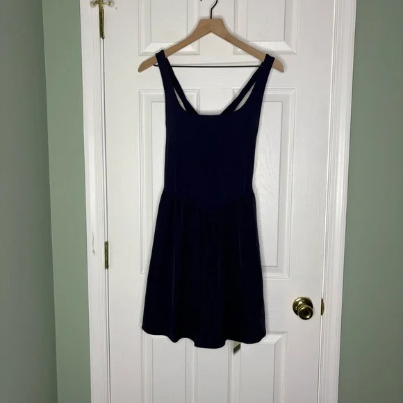 Halara Breezeful Corset Dress - Longer Length - Peacoat Navy Blue, XL - Picture 2 of 11